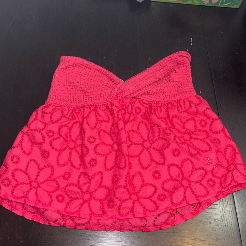 Shein pink tube top